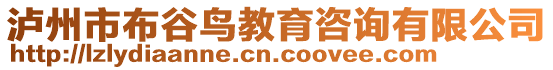 瀘州市布谷鳥教育咨詢有限公司