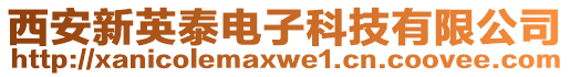 西安新英泰電子科技有限公司