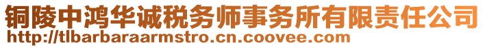 銅陵中鴻華誠(chéng)稅務(wù)師事務(wù)所有限責(zé)任公司