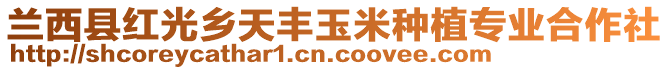 蘭西縣紅光鄉(xiāng)天豐玉米種植專業(yè)合作社