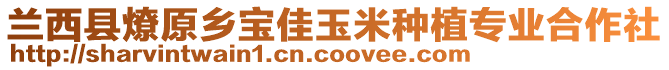 蘭西縣燎原鄉(xiāng)寶佳玉米種植專業(yè)合作社