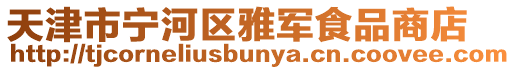 天津市寧河區(qū)雅軍食品商店