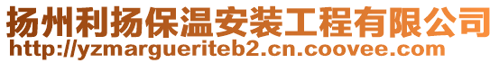 揚(yáng)州利揚(yáng)保溫安裝工程有限公司