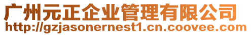 廣州元正企業(yè)管理有限公司