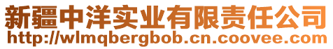 新疆中洋實(shí)業(yè)有限責(zé)任公司
