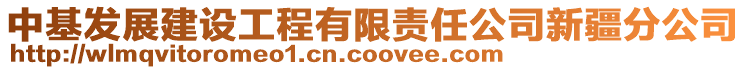 中基發(fā)展建設(shè)工程有限責(zé)任公司新疆分公司