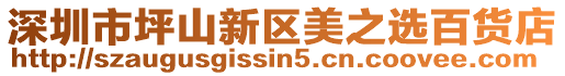 深圳市坪山新區美之選百貨店
