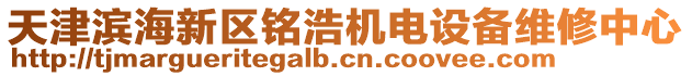 天津濱海新區銘浩機電設備維修中心