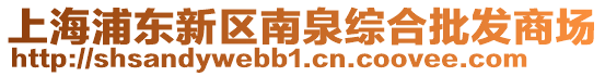 上海浦東新區南泉綜合批發商場