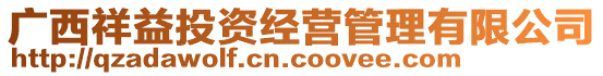 廣西祥益投資經營管理有限公司