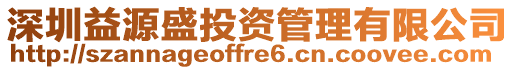 深圳益源盛投資管理有限公司