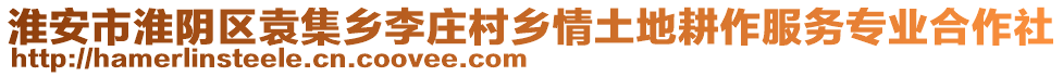 淮安市淮陰區(qū)袁集鄉(xiāng)李莊村鄉(xiāng)情土地耕作服務(wù)專業(yè)合作社