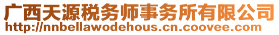 廣西天源稅務師事務所有限公司