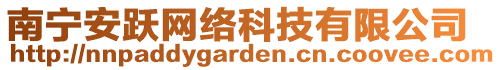 南寧安躍網(wǎng)絡(luò)科技有限公司