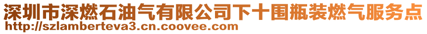 深圳市深燃石油氣有限公司下十圍瓶裝燃?xì)夥?wù)點(diǎn)