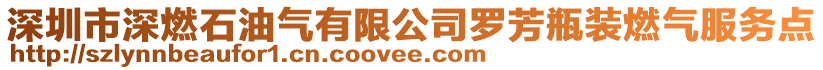 深圳市深燃石油氣有限公司羅芳瓶裝燃?xì)夥?wù)點(diǎn)