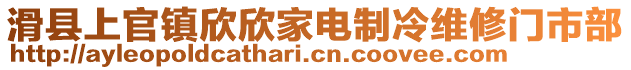 滑縣上官鎮欣欣家電制冷維修門市部