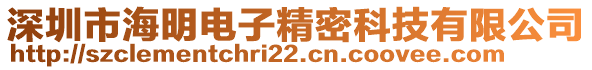 深圳市海明電子精密科技有限公司