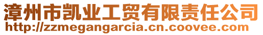 漳州市凱業(yè)工貿(mào)有限責(zé)任公司