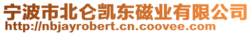 寧波市北侖凱東磁業(yè)有限公司