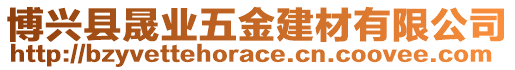 博興縣晟業(yè)五金建材有限公司