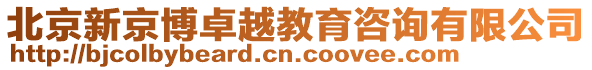 北京新京博卓越教育咨詢有限公司
