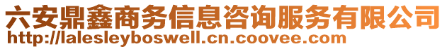 六安鼎鑫商務信息咨詢服務有限公司