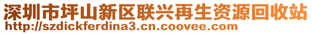 深圳市坪山新區(qū)聯(lián)興再生資源回收站