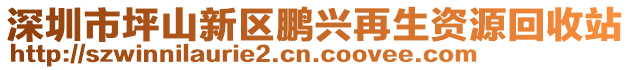 深圳市坪山新區(qū)鵬興再生資源回收站