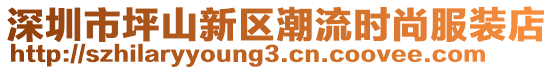 深圳市坪山新區(qū)潮流時尚服裝店