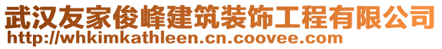 武漢友家俊峰建筑裝飾工程有限公司