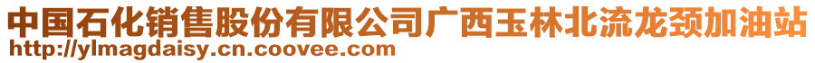 中國石化銷售股份有限公司廣西玉林北流龍頸加油站