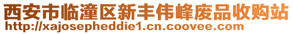 西安市臨潼區(qū)新豐偉峰廢品收購站