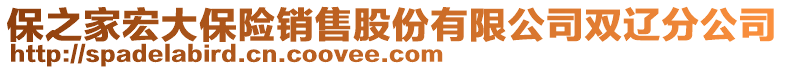 保之家宏大保險銷售股份有限公司雙遼分公司