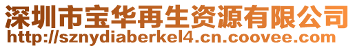 深圳市寶華再生資源有限公司