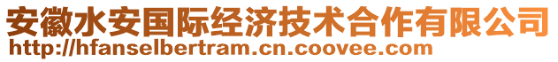 安徽水安國際經濟技術合作有限公司