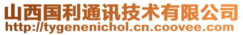 山西國(guó)利通訊技術(shù)有限公司