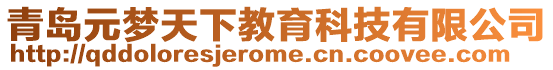 青島元夢天下教育科技有限公司