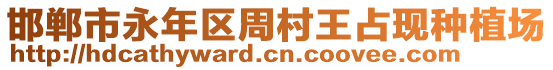 邯鄲市永年區(qū)周村王占現(xiàn)種植場(chǎng)