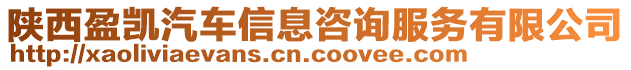 陜西盈凱汽車信息咨詢服務有限公司