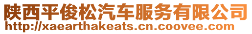 陜西平俊松汽車服務有限公司