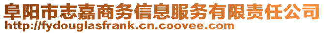 阜陽市志嘉商務(wù)信息服務(wù)有限責(zé)任公司