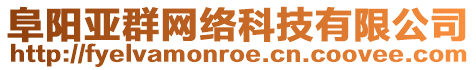 阜陽亞群網(wǎng)絡(luò)科技有限公司