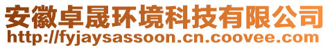 安徽卓晟環境科技有限公司