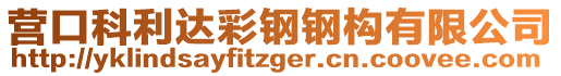 營口科利達彩鋼鋼構(gòu)有限公司