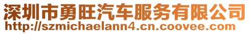 深圳市勇旺汽車服務(wù)有限公司