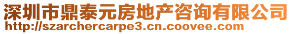 深圳市鼎泰元房地產(chǎn)咨詢有限公司