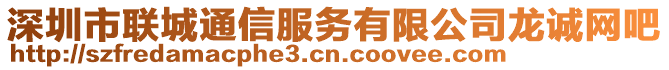 深圳市聯城通信服務有限公司龍誠網吧