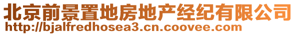 北京前景置地房地產經紀有限公司