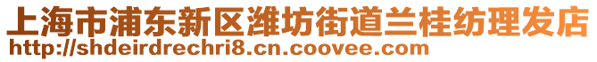 上海市浦東新區(qū)濰坊街道蘭桂紡理發(fā)店